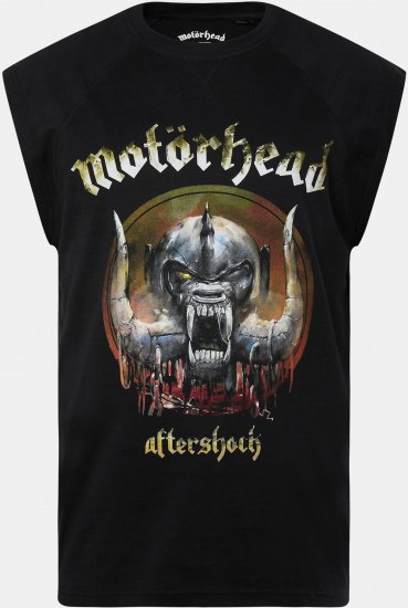 JP1880 Ozzy Motörhead Graphic Band T-Shirt Black - Majice Kratkih Rukava - Muške Majice Kratkih Rukava Veliki Brojevi 