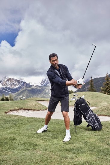 JP1880 Level 2 Double-Layer Fleece Vest Black - Sportska & za van odjeća - Muške Sportska Odjeća Veliki Brojevi