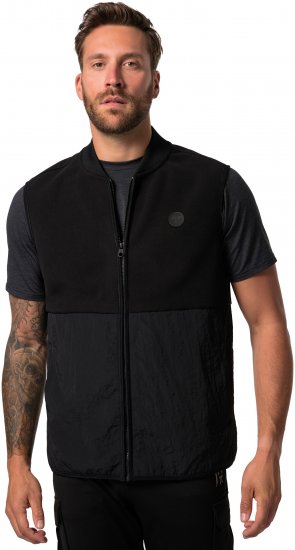 JP1880 Level 2 Double-Layer Fleece Vest Black - Sportska & za van odjeća - Muške Sportska Odjeća Veliki Brojevi
