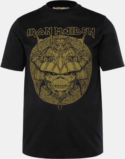 JP1880 Iron Maiden Samurai Eddie T-Shirt Black - Majice Kratkih Rukava - Muške Majice Kratkih Rukava Veliki Brojevi 