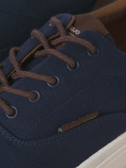 Jack & Jones Lington Canvas Sneakers Navy Blazer - Muške cipele 40-52 - 