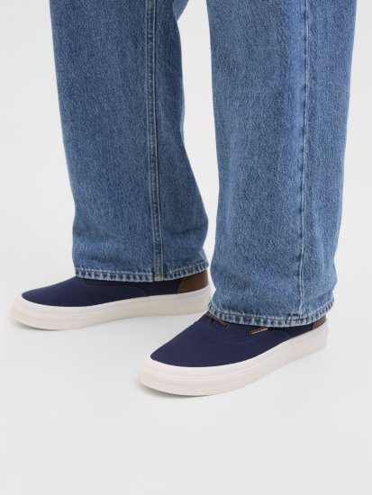 Jack & Jones Lington Canvas Sneakers Navy Blazer - Muške cipele 40-52 - 