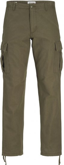 Jack & Jones KANE BARKLEY Cargopants Khaki - Traperice & hlače - Muške Traperice i Hlače Veliki Brojevi