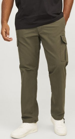 Jack & Jones KANE BARKLEY Cargopants Khaki - Traperice & hlače - Muške Traperice i Hlače Veliki Brojevi