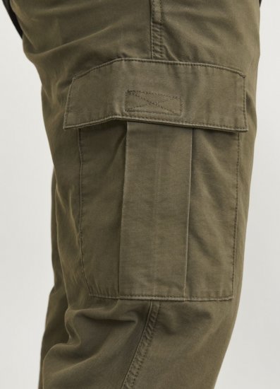 Jack & Jones KANE BARKLEY Cargopants Khaki - Traperice & hlače - Muške Traperice i Hlače Veliki Brojevi