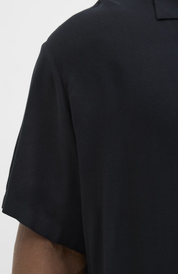 Jack & Jones Jeff Resort Shirt Black - Košulje - Muške Košulje Veliki Brojevi