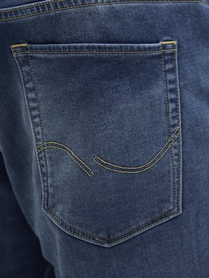 Jack & Jones Rick Con I.K. SHORTS GE 132 SN Blue Denim - Kratke hlače - Muške Kratke Hlače Veliki Brojevi 