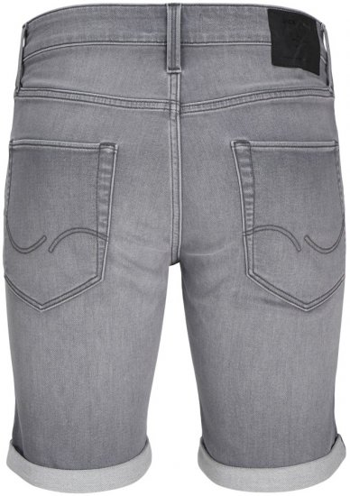Jack & Jones Rick Icon I.K. GE 063 Shorts Grey Denim - Kratke hlače - Muške Kratke Hlače Veliki Brojevi 