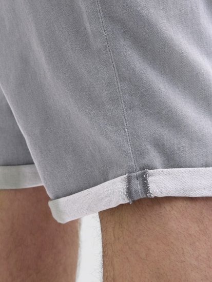 Jack & Jones Rick Icon I.K. GE 063 Shorts Grey Denim - Kratke hlače - Muške Kratke Hlače Veliki Brojevi 