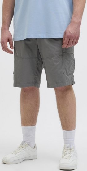 Jack & Jones Cole Mateo Cargo Shorts Castlerock - Kratke hlače - Muške Kratke Hlače Veliki Brojevi 