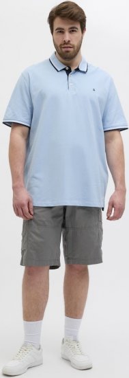 Jack & Jones Cole Mateo Cargo Shorts Castlerock - Kratke hlače - Muške Kratke Hlače Veliki Brojevi 