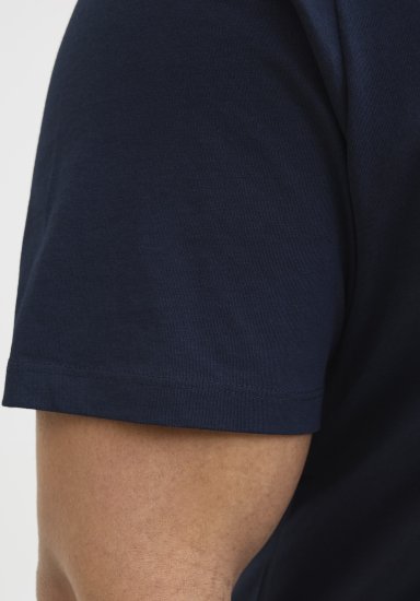 Jack & Jones Hawaii Shape Crew Neck T-Shirt Navy - Majice Kratkih Rukava - Muške Majice Kratkih Rukava Veliki Brojevi 