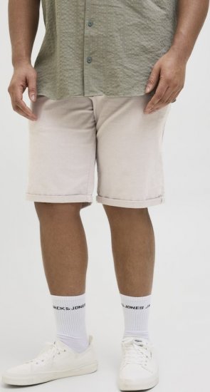 Jack & Jones Marco Erik Chino Shorts Grey - Kratke hlače - Muške Kratke Hlače Veliki Brojevi 