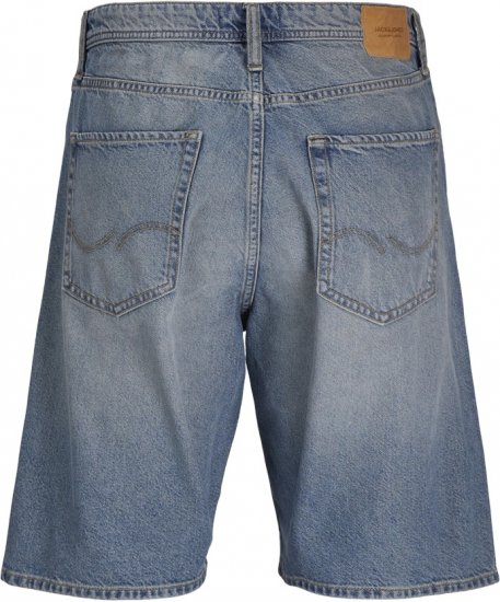 Jack & Jones Alex Original SQ171 Shorts Blue Denim - Kratke hlače - Muške Kratke Hlače Veliki Brojevi 