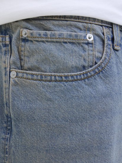 Jack & Jones Alex Original SQ171 Shorts Blue Denim - Kratke hlače - Muške Kratke Hlače Veliki Brojevi 