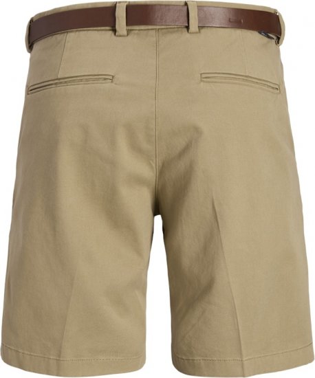 Jack & Jones Marco Franco Chino Shorts Brown - Kratke hlače - Muške Kratke Hlače Veliki Brojevi 