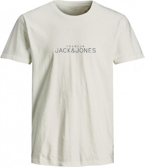 Jack & Jones Lavance Crew Neck T-Shirt White - Majice Kratkih Rukava - Muške Majice Kratkih Rukava Veliki Brojevi 