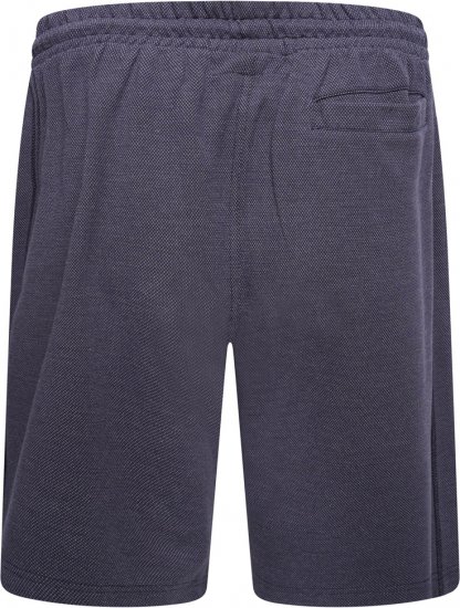 Kam Jeans 3317 Textured Interlock Shorts Indigo - Sportske hlače & kratke - Muške Trenirke Veliki Brojevi