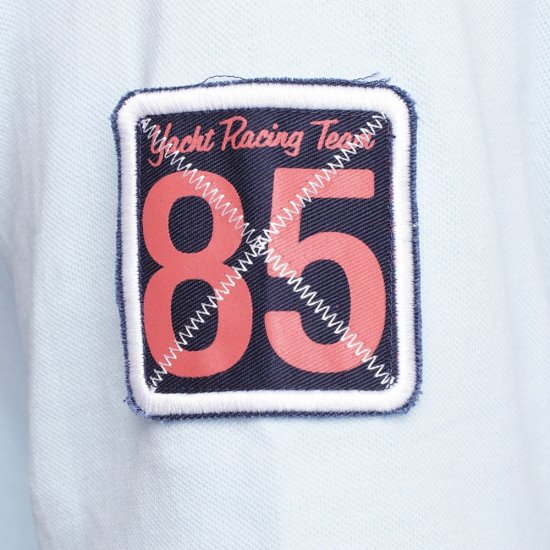 Kam Jeans 5512 1985 Racing Team Polo Blue - Polo majice - Muške Polo Majice Veliki Brojevi