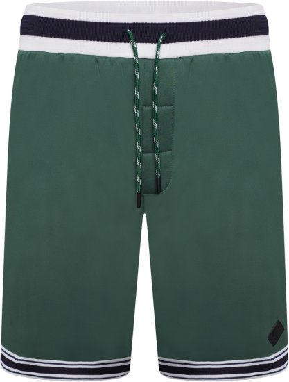 Kam Jeans TS005 Retro Tracky Set (Shorts/Sleeveless Hoodie) Racing Green - Trenirke kompleti - Muške trenirke kompleti veliki brojevi