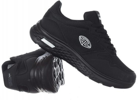 Solo Soprani Sport Delta Sneakers Black - Muške cipele 40-52 - 