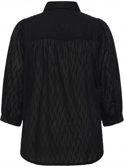 Kaffe Curve Gabby Košulja sa skraćenim rukavima Crna - Košulje - 