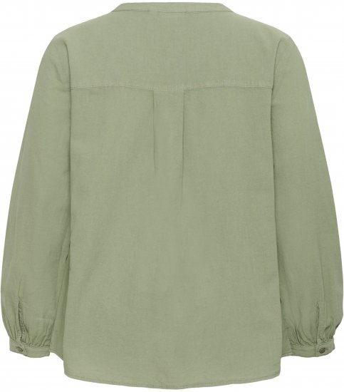 Kaffe Curve Nana Košulja dugih rukava Zelena - Bluze i tunike - 