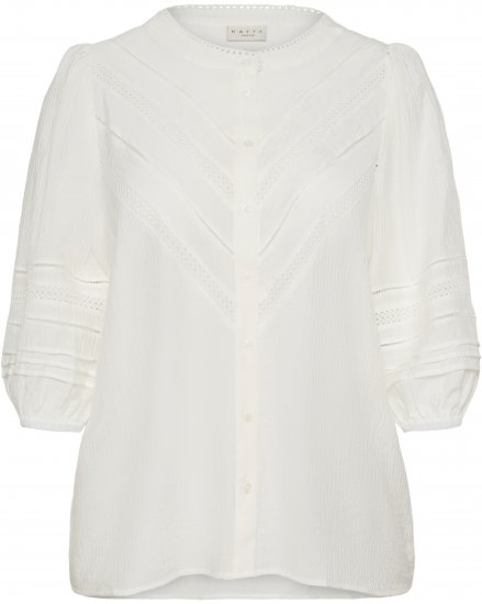 Kaffe Curve Liwa Shirt Chalk - Košulje - 