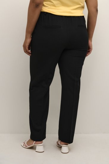 Kaffe Curve Sakira Duge hlače Duboko crna - Traperice & Hlače u Velikim Veličinama – Plus Size - 