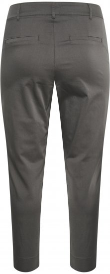 Kaffe Curve Leana Chino Hlače 7/8 Tamna Sjena - Traperice & Hlače u Velikim Veličinama – Plus Size - 
