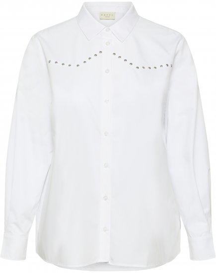 Kaffe Curve Janni Shirt Optical White - Košulje - 