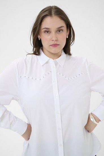 Kaffe Curve Janni Shirt Optical White - Košulje - 