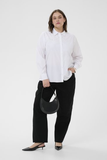 Kaffe Curve Janni Shirt Optical White - Košulje - 