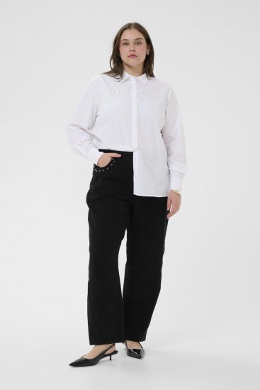 Kaffe Curve Janni Shirt Optical White - Košulje - 