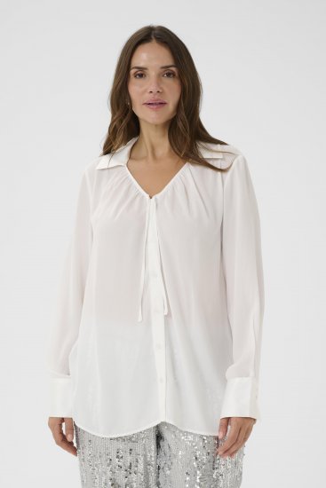 Kaffe Curve Gina Shirt White - Košulje - 