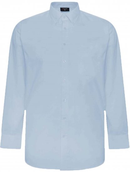 Espionage SH150 Plain Long Sleeve Shirt Blue - Košulje s dugim rukavima - 