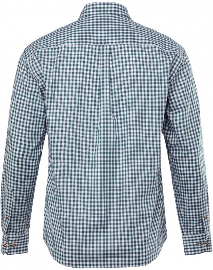 JP1880 Shirt Checked Traditional Long Sleeve Jade - Svečana odjeća - Svečana i blagdanska odjeća – Slavite elegantno i udobno