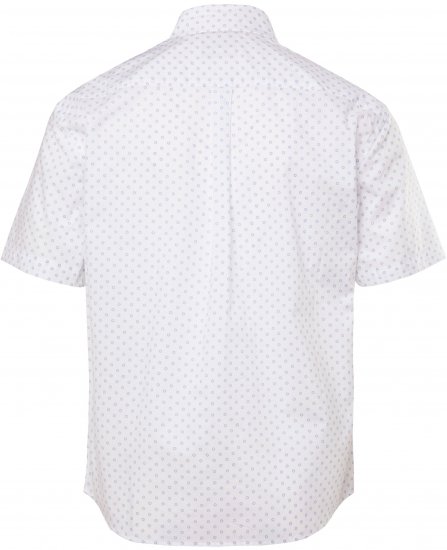JP1880 Business Modern Fit Short Sleeve Shirt TALL Off-White - TALL košulje - 