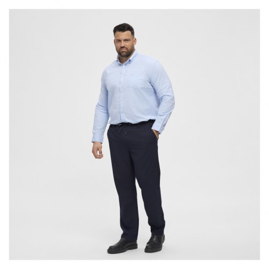 North Latitude Oxford Shirt Light Blue - Košulje - Muške Košulje Veliki Brojevi
