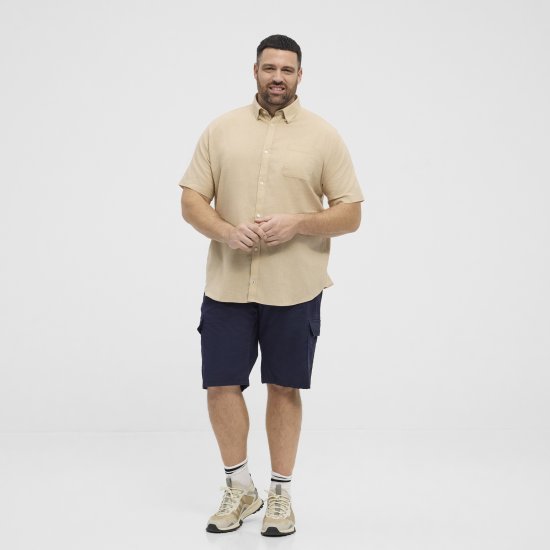 North Latitude 51106 Short Sleeve Shirt Sand - Košulje kratkih rukava - 