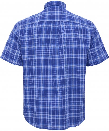North Latitude 51145 Checked Short Sleeve Shirt Cobolt Blue - Košulje kratkih rukava - 
