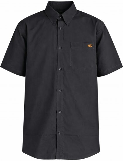 Motley Denim Zagreb Košulja kratkih rukava Antracit - Košulje - Muške Košulje Veliki Brojevi