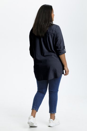 Kaffe Curve Nana Košulja-Tunika Midnight Marine - Bluze i tunike - 