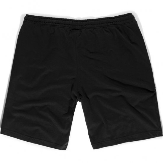 JP1880 Shorts Elastic Waistband Black - Kratke hlače - Muške Kratke Hlače Veliki Brojevi 
