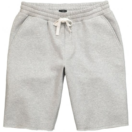 JP1880 Bermuda Sweatshorts Relaxed Fit Grey - Kratke hlače - Muške Kratke Hlače Veliki Brojevi 
