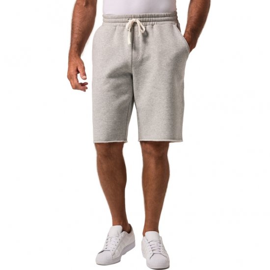 JP1880 Bermuda Sweatshorts Relaxed Fit Grey - Kratke hlače - Muške Kratke Hlače Veliki Brojevi 