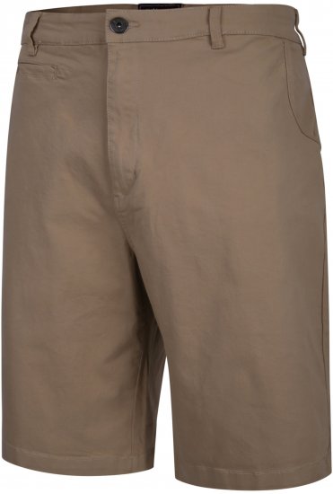 Kam Jeans 341 Chino Shorts Beige - Kratke hlače - Muške Kratke Hlače Veliki Brojevi 