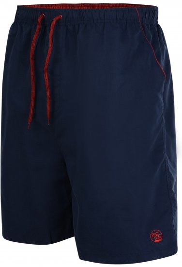 Espionage SW040 Plain Swimshorts Navy - Kupaće hlače - muške Kupaće hlače veliki brojevi