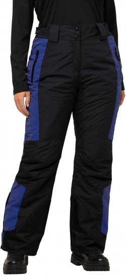 Ulla Popken Ski Pants Reflector Waterproof Velcro Closure Snow Gaiter Black - Traperice & Hlače u Velikim Veličinama – Plus Size - 