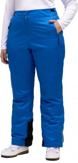 Ulla Popken UP Sport Triple Function Fully Lined Ski Pants Royal Blue - Traperice & Hlače u Velikim Veličinama – Plus Size - 